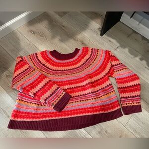American Eagle Outfitters Multicolor Knit Sweater